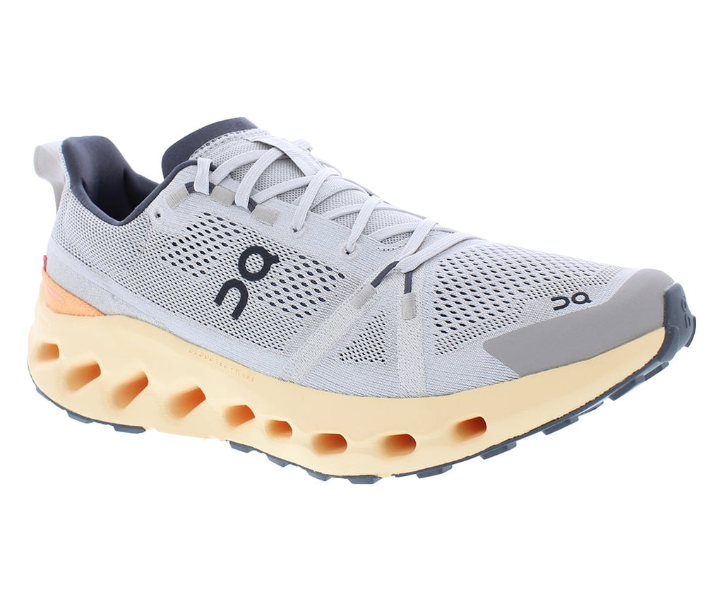 On Cloudsurfer Trail Mens Shoes Size 10, Color: Silver/Blonde