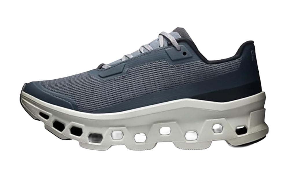 On Women's Cloudmonster Void Running Shoes Sneakers (Stone/Glacier, Size 8 US)