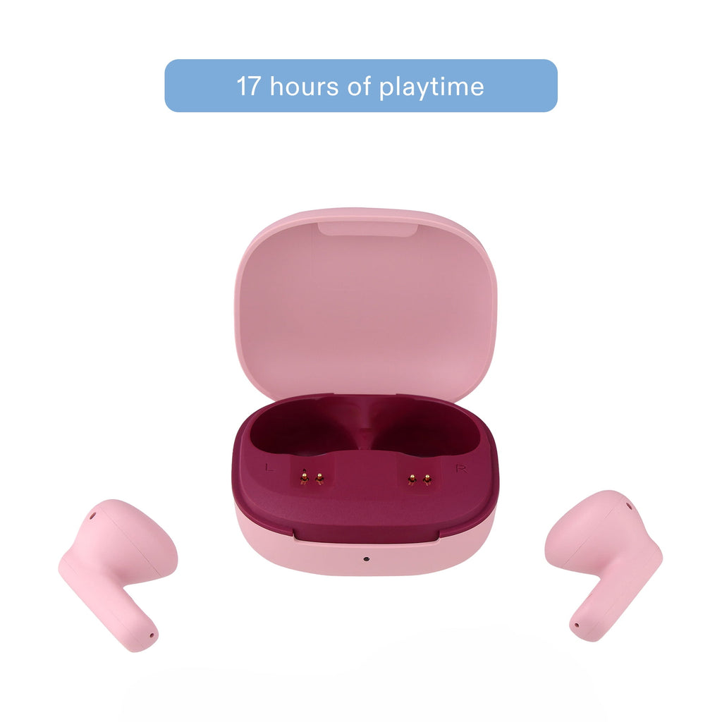 onn Mini Sticks Black Wireless Bluetooth Earbuds with Environmental Noise Canceling