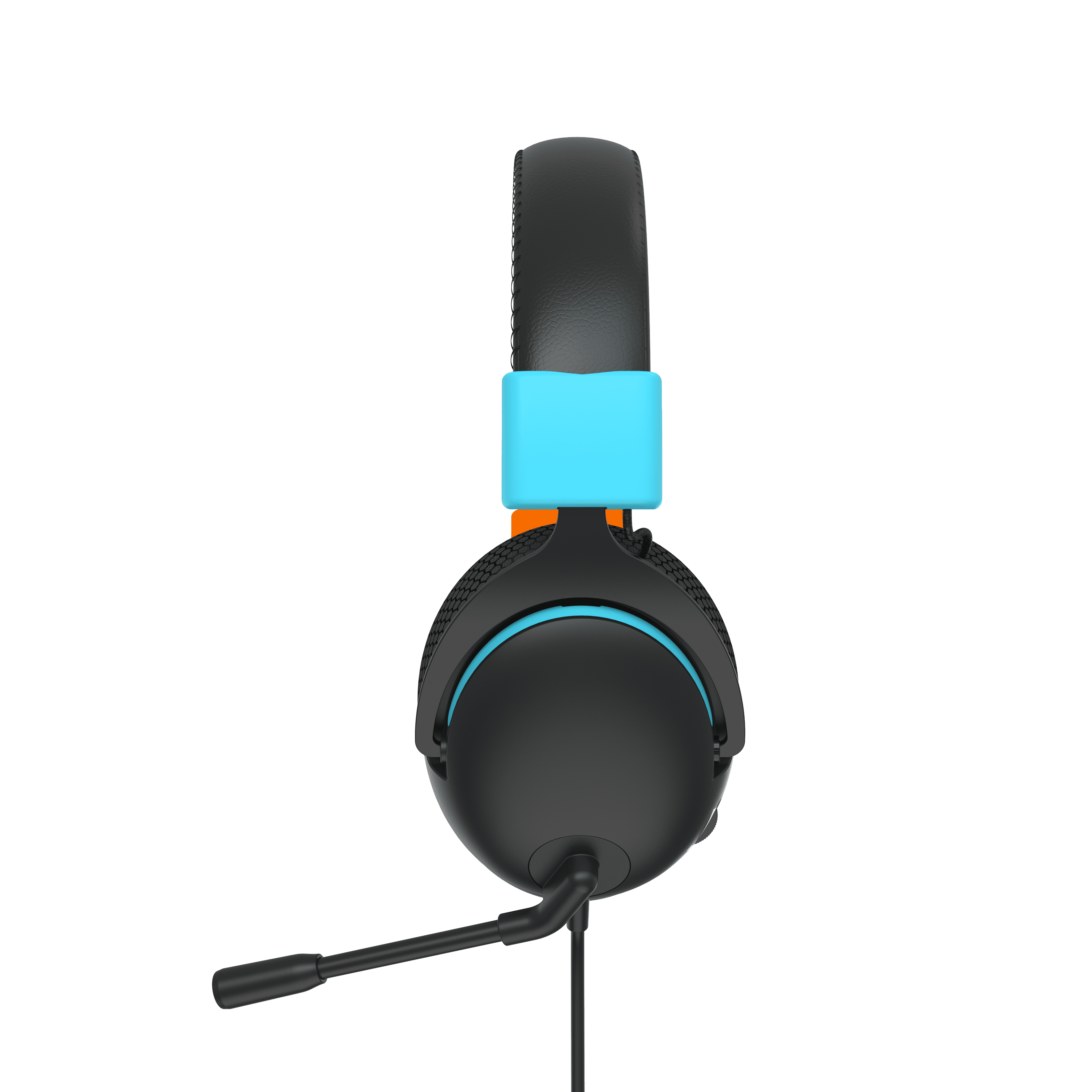 onn. Wired Video Gaming Headset with 3.5mm Connector, Flip-to-Mute Mic, Lightweight Steel, For Nintendo Switch 2