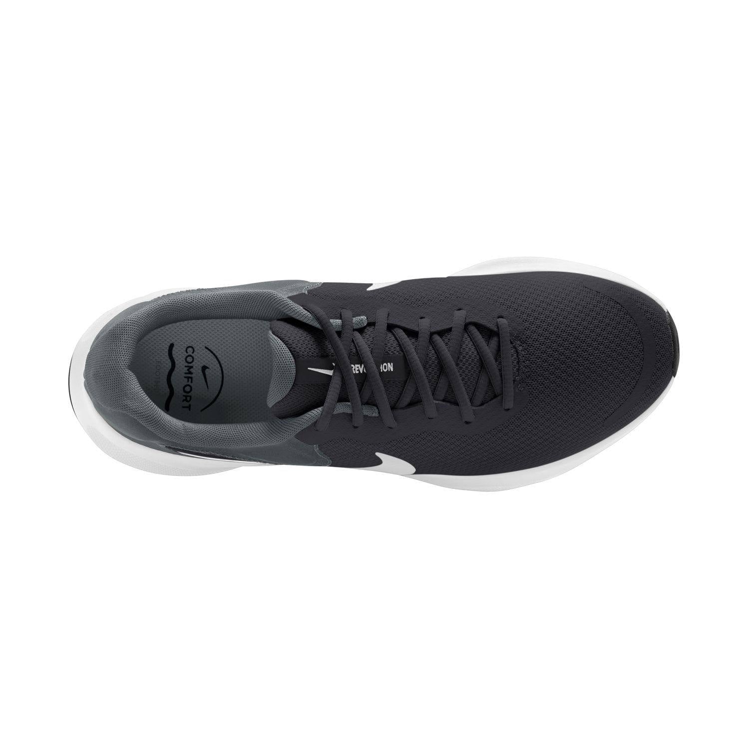 Mens Size 11.5 Nike Revolution 7 Anthracite / White FB2207-007