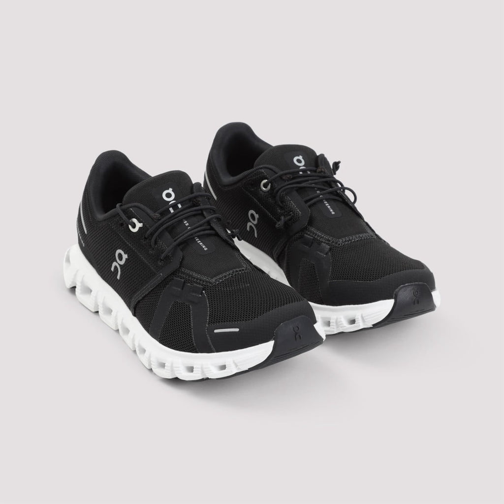 On Breathable Black Mesh Sneakers Black (Women's)