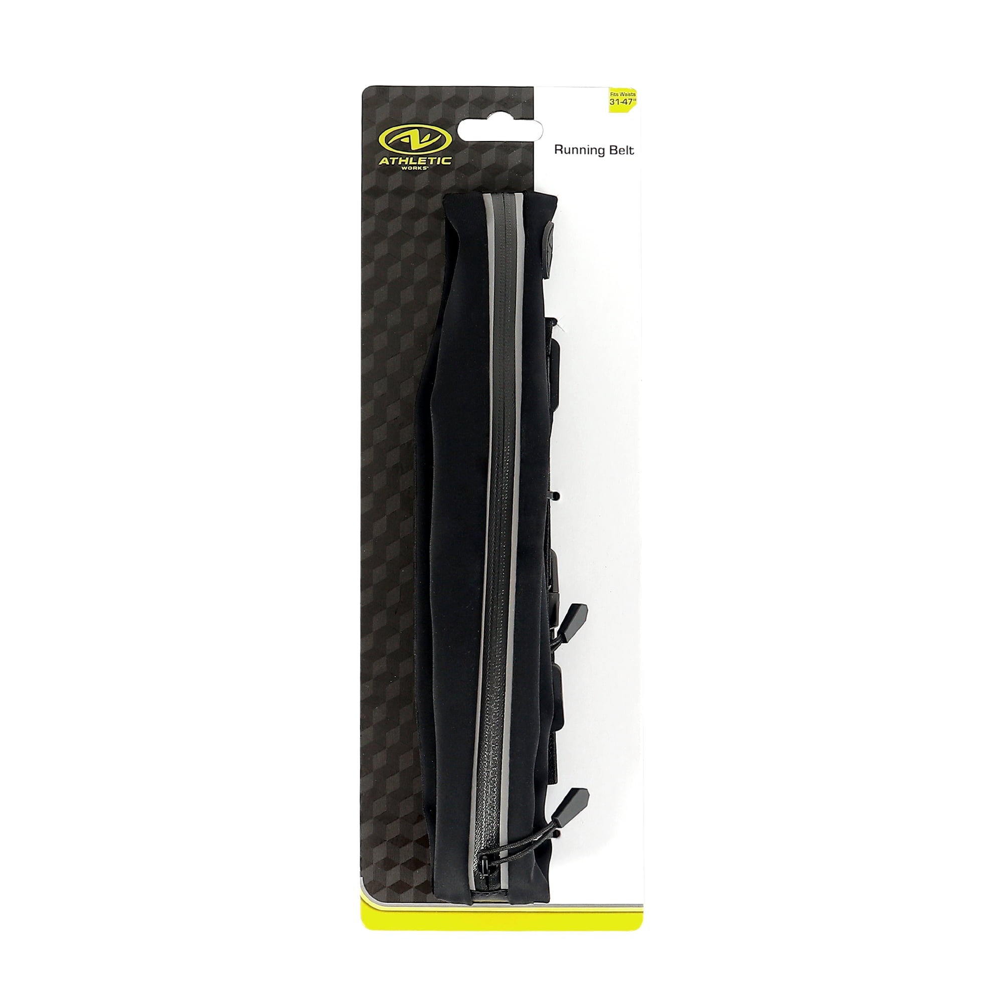 Athletic Works Running Belt with Expandable Bag