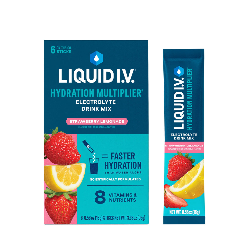 Liquid I.V.® Watermelon Hydration Multiplier® Powdered Electrolyte Drink Mix, 6 Count Packets