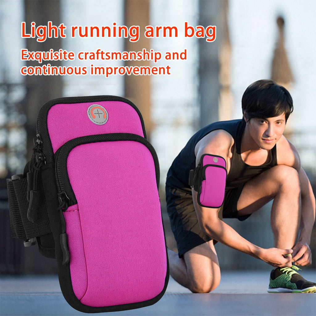 lulshou Phone Holder Arm Bands For Men & Women Fits All Cell Phones Use For Running Walking