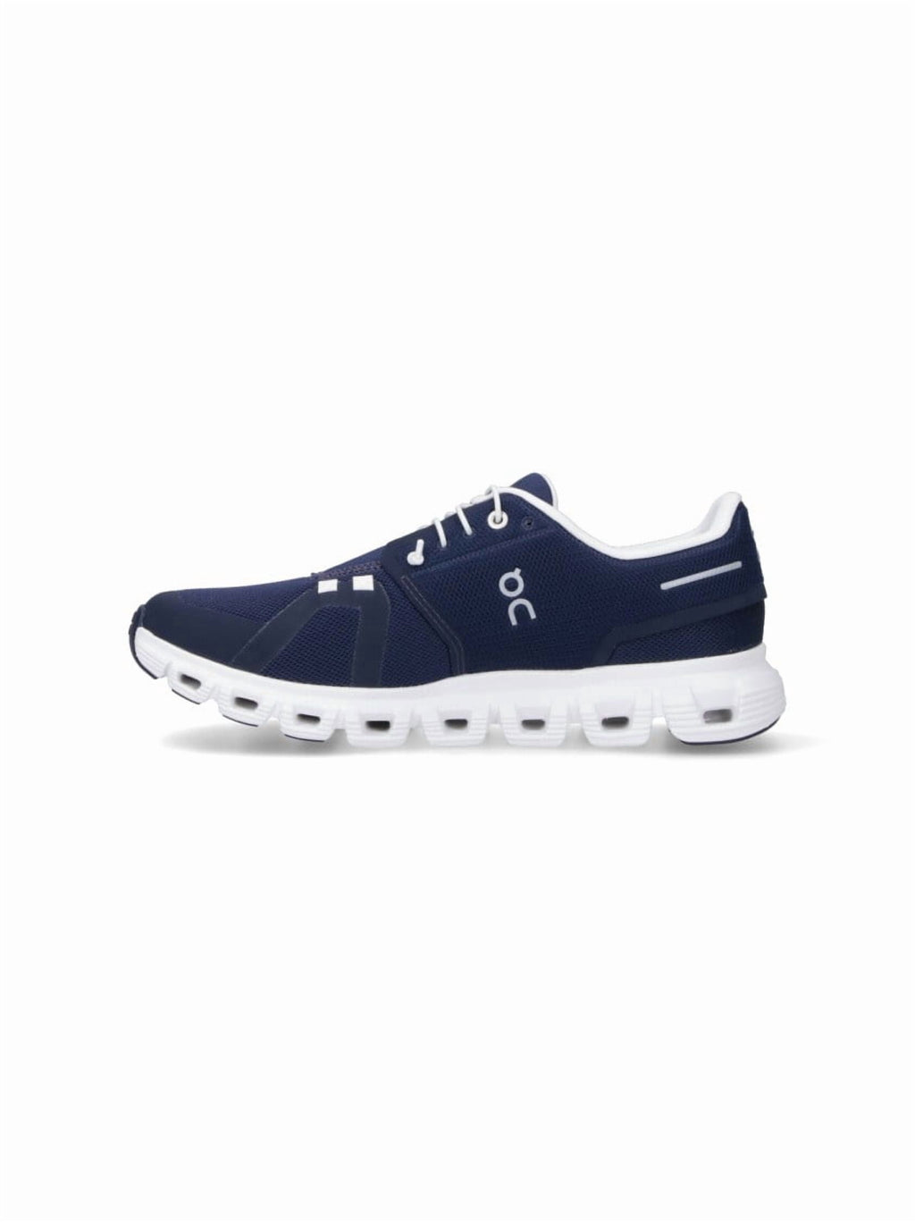 On Men's Cloud 6 Midnight/White 3MF10070692-8.5