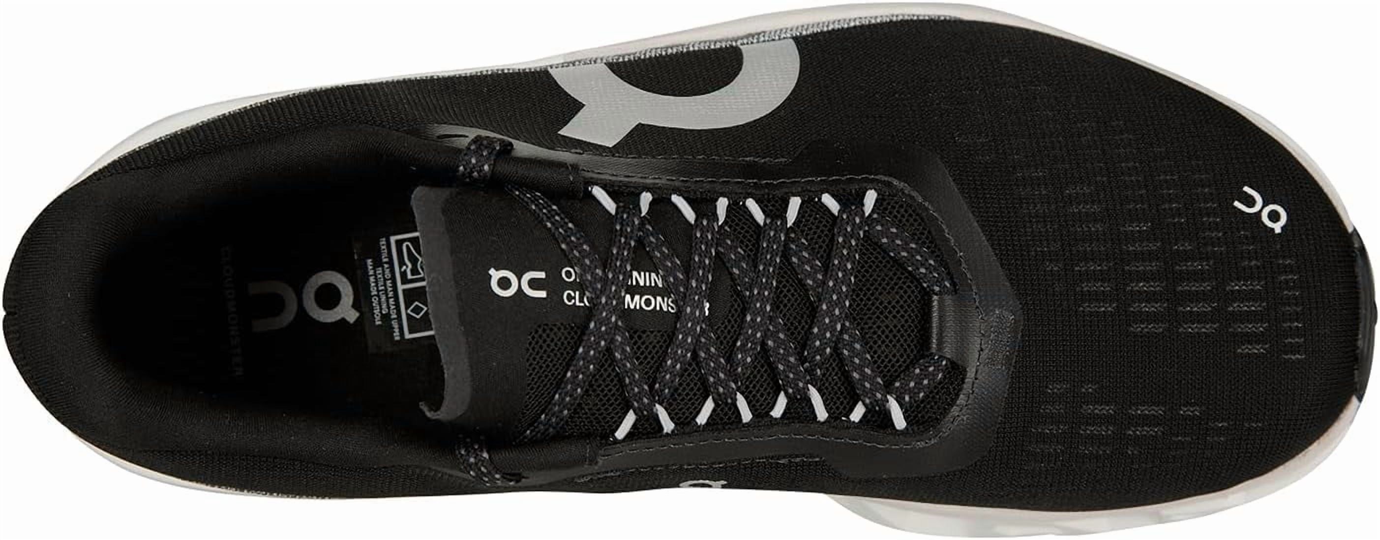 On Men's Cloudmonster 2 Black/Frost 3ME10121197-9.5