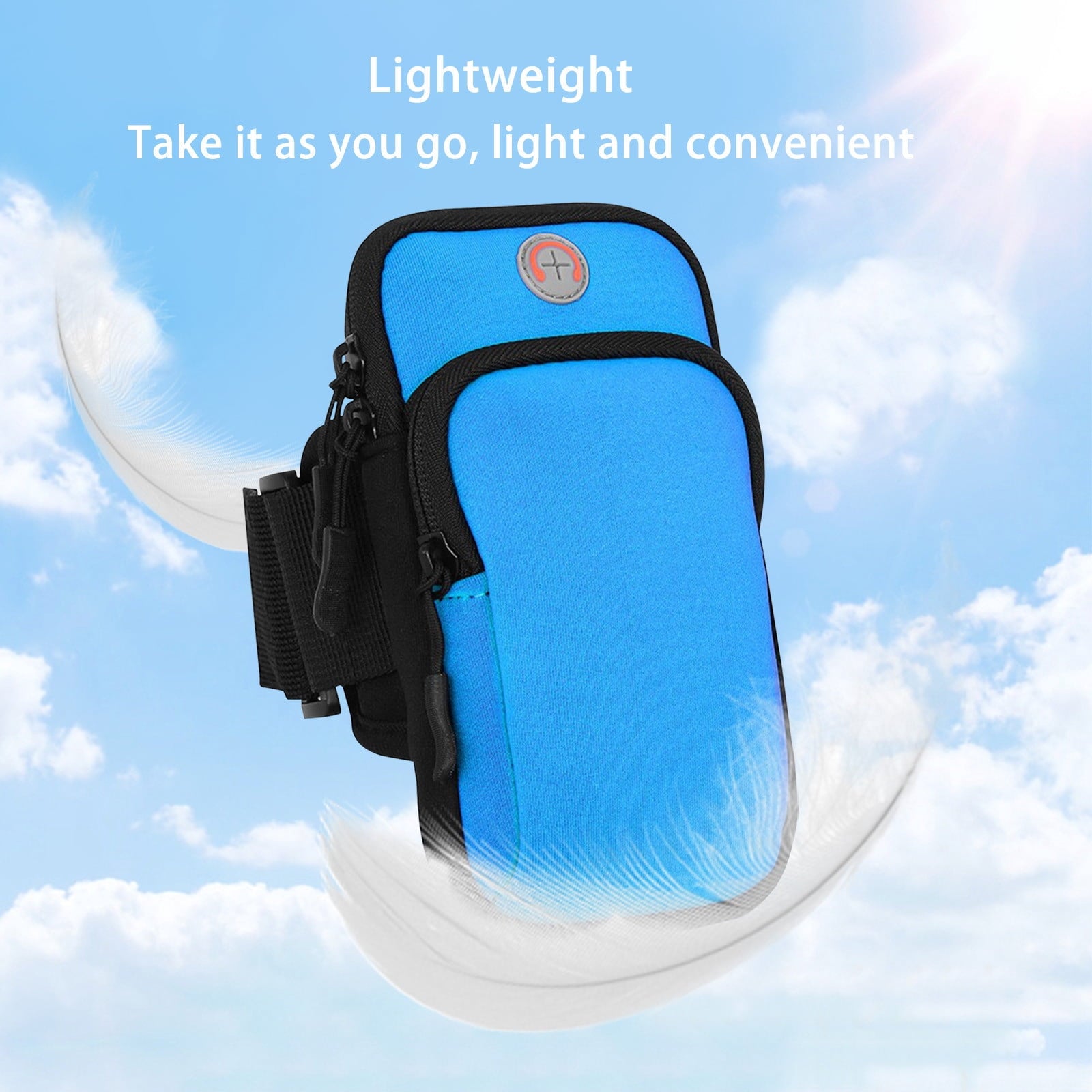 lulshou Phone Holder Arm Bands For Men & Women Fits All Cell Phones Use For Running Walking