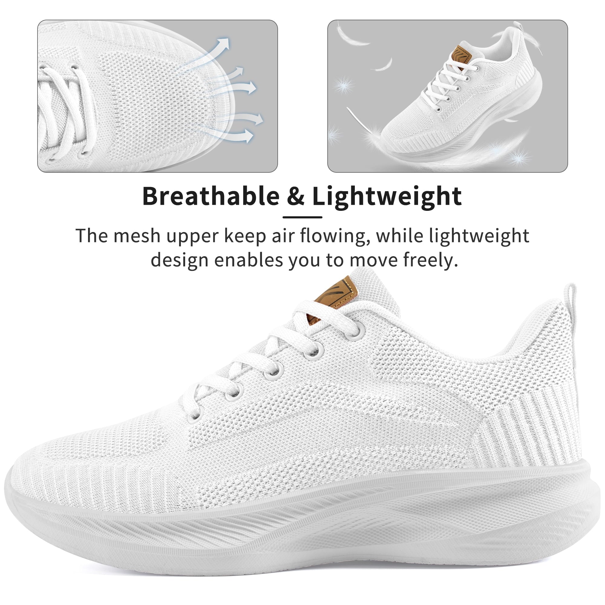 Ablanczoom Womens Sneakers Shoes: Comfortable Woman Running Shoes Lightweight Athletic Tennis Shoe