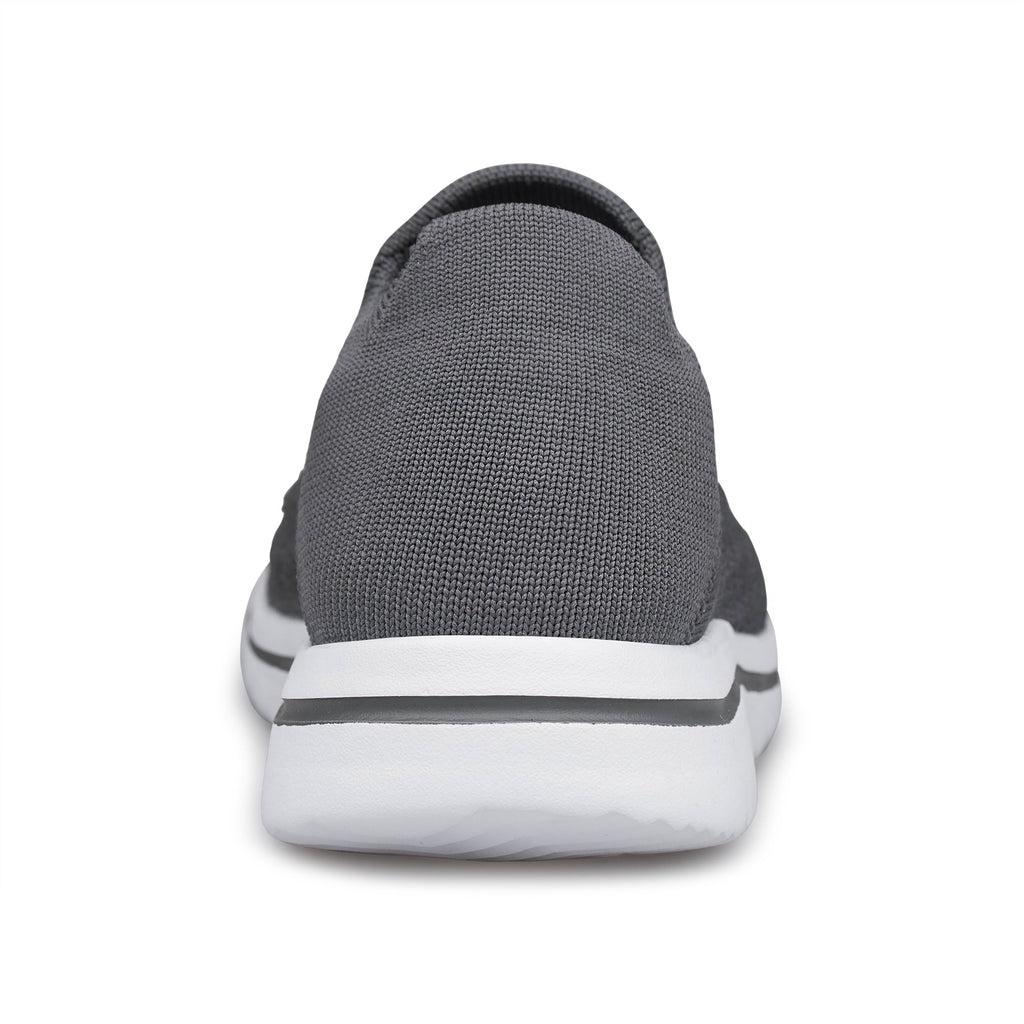 Unisex Sock Walking Shoes Wide Toe Box Slip-on Mens Running Shoe Womens Lightweight Casual Fashion Sneakers Black 8Women/6Men