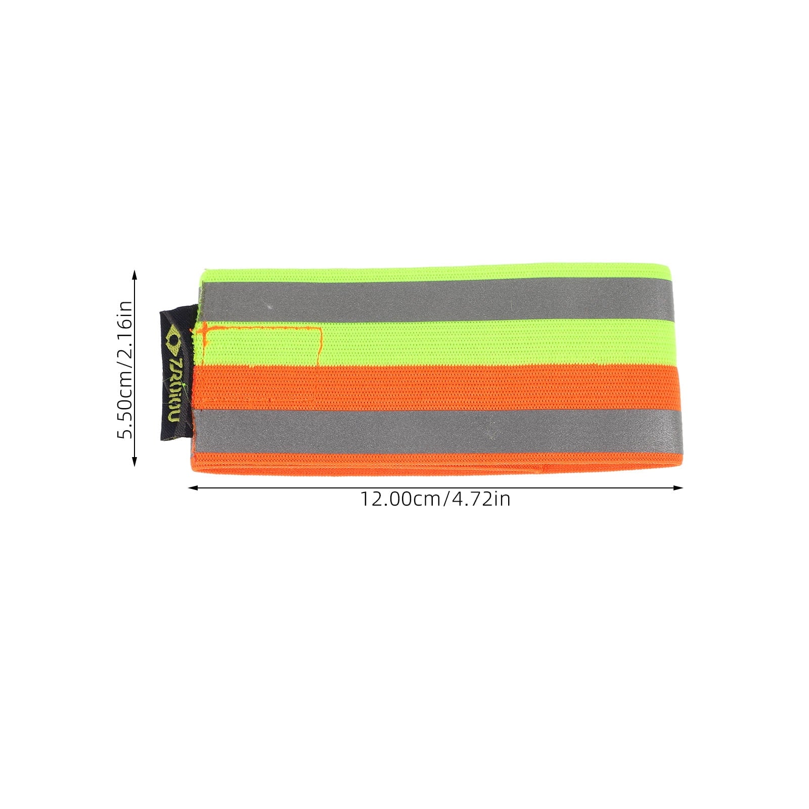 LOLIPPYY Reflective Safety Armbands for Night Running 2Pcs Adjustable