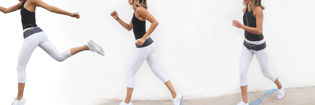 Terra Active Wrap- Stylish Running workout travel waist belt w/ hidden pocket