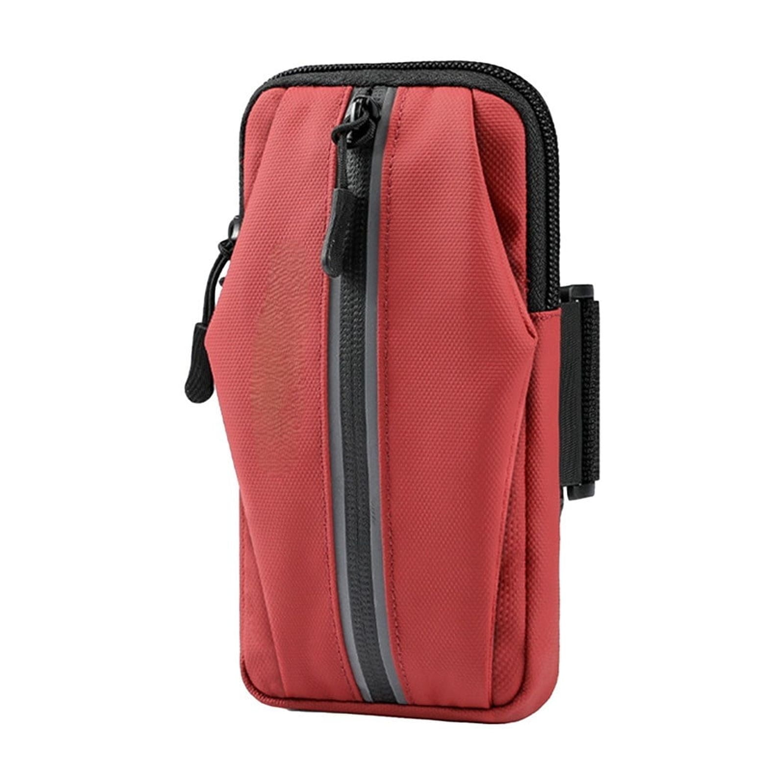 Hiking Gear Sports Add-Ons Arm Pouch Polyurethane Black 18x9.5x4cm 80g 6.7in Running Phone Wrist Waterproof Fluorescent