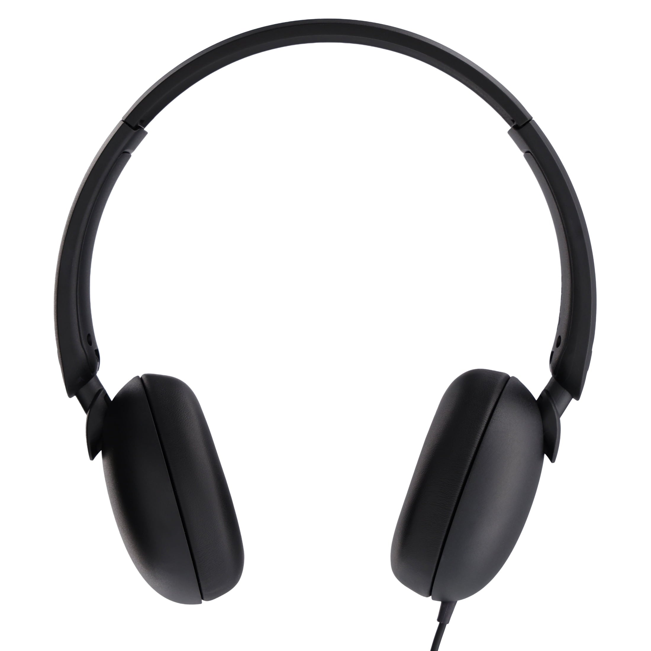onn On-Ear USB-C Headphones, Black