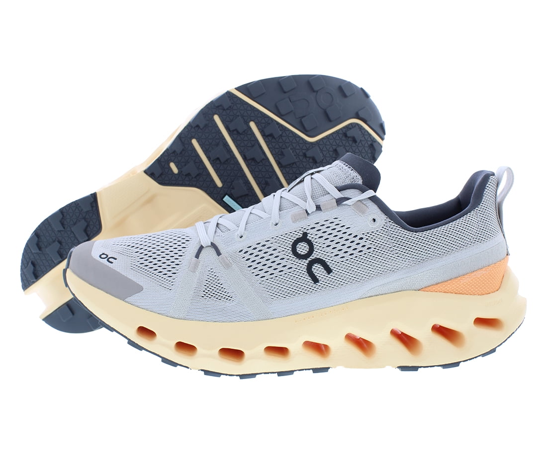 On Cloudsurfer Trail Mens Shoes Size 10, Color: Silver/Blonde
