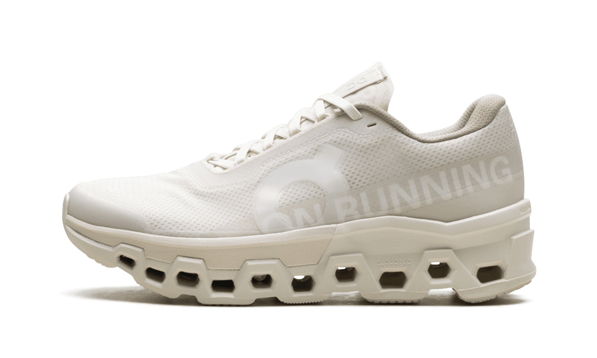 On MENS Cloudmonster 2 Invincible "Ivory/White" 3ME30491195 3ME30491195 from Stadium Goods