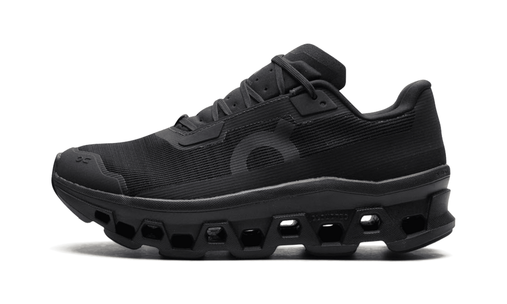 On MENS Cloudmonster Void "Black Black" 3MF10671043 from Stadium Goods