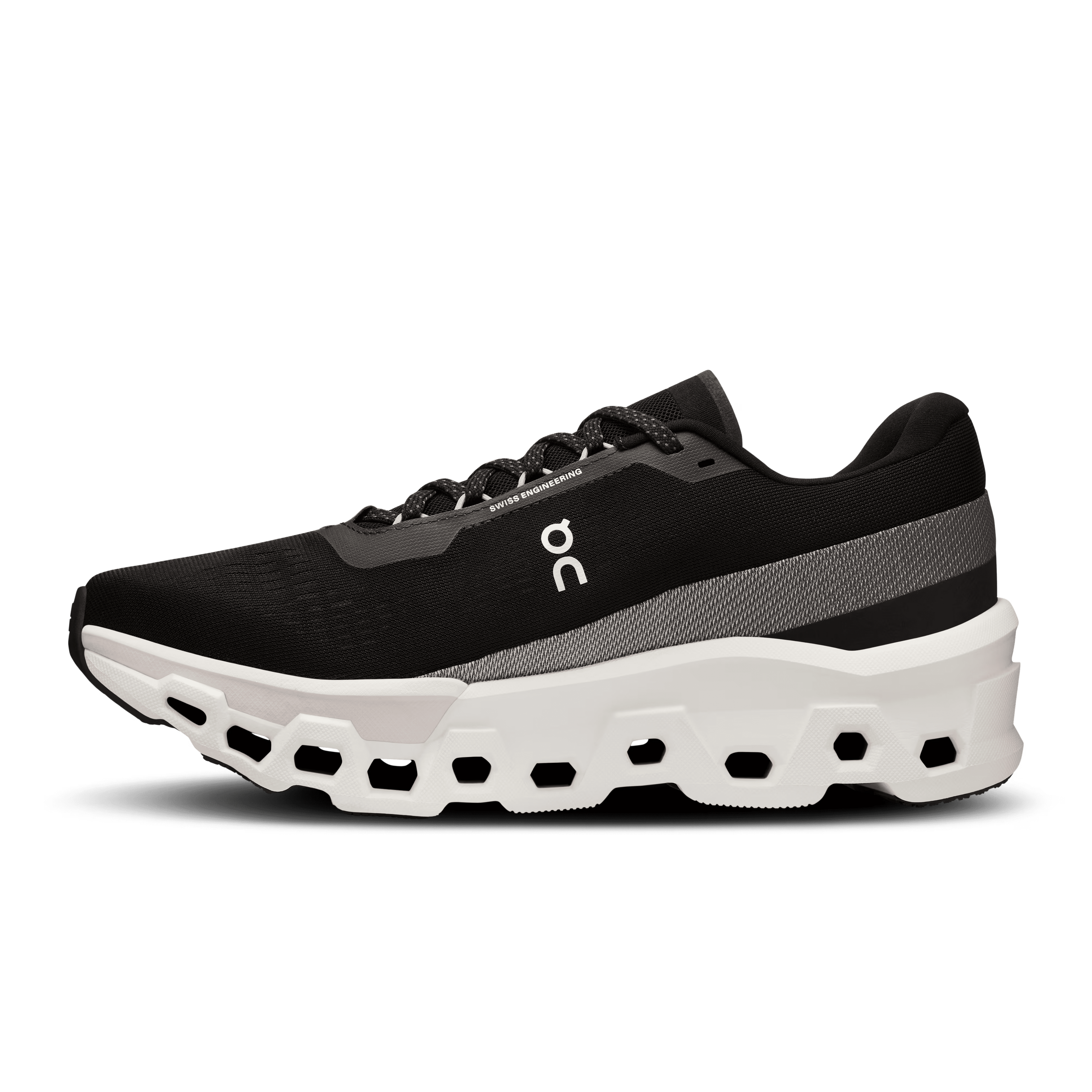 On Men's Cloudmonster 2 Black/Frost 3ME10121197-11.5