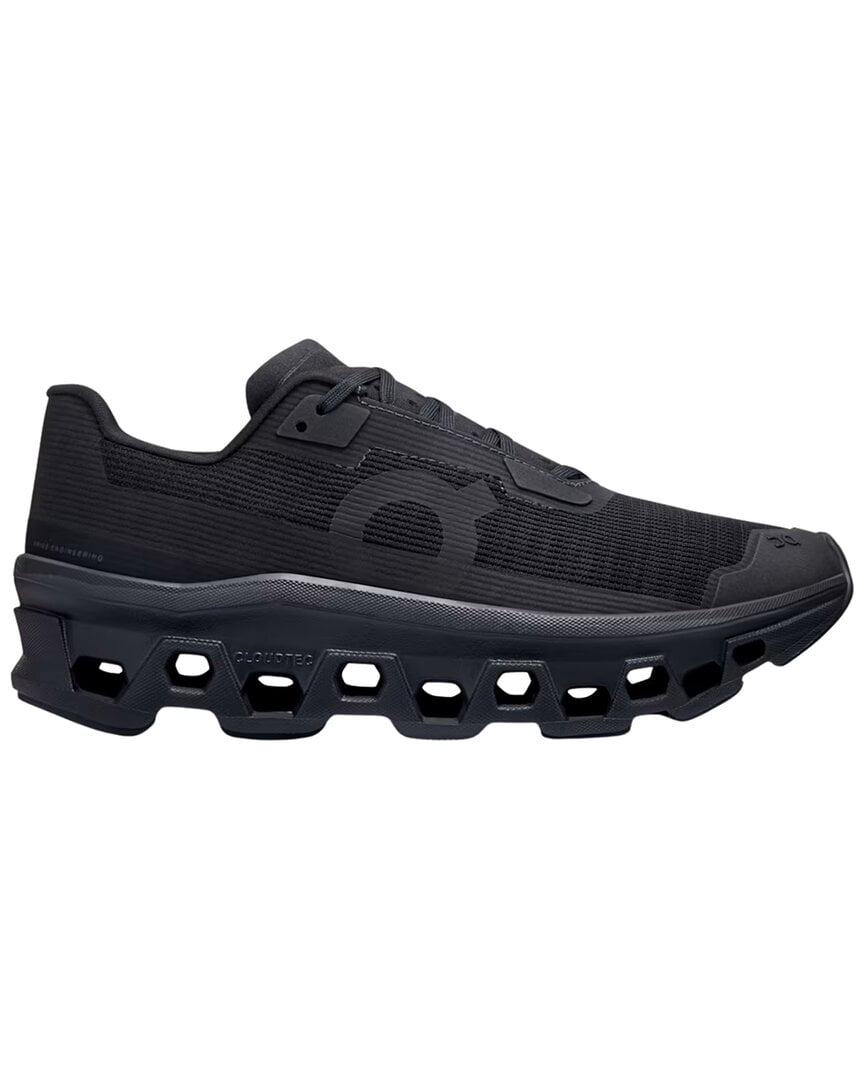 On Running Technical Mesh Sneakers With Breathable Design Black (Women's)