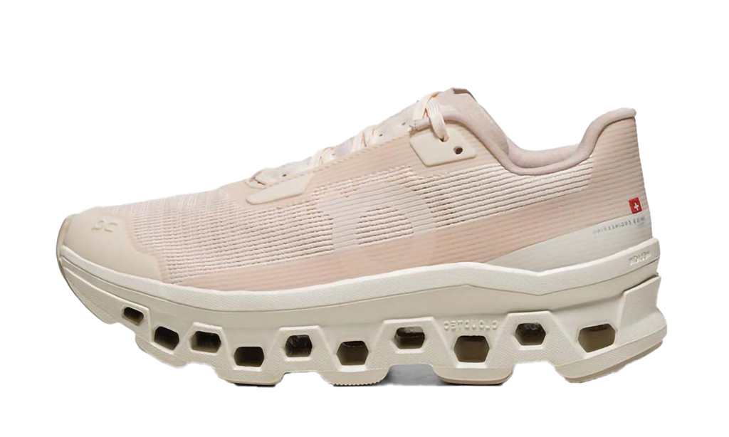 On WOMENS Cloudmonster Void Womens "Dew Ivory" 3WF10493043 3WF10493043 from Stadium Goods