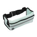 RunUnited Waist Pack for Running, Hiking & Gym - Waterproof Running Accessory w/ Phone Holder & Reflective Stripe, Color: Yellow