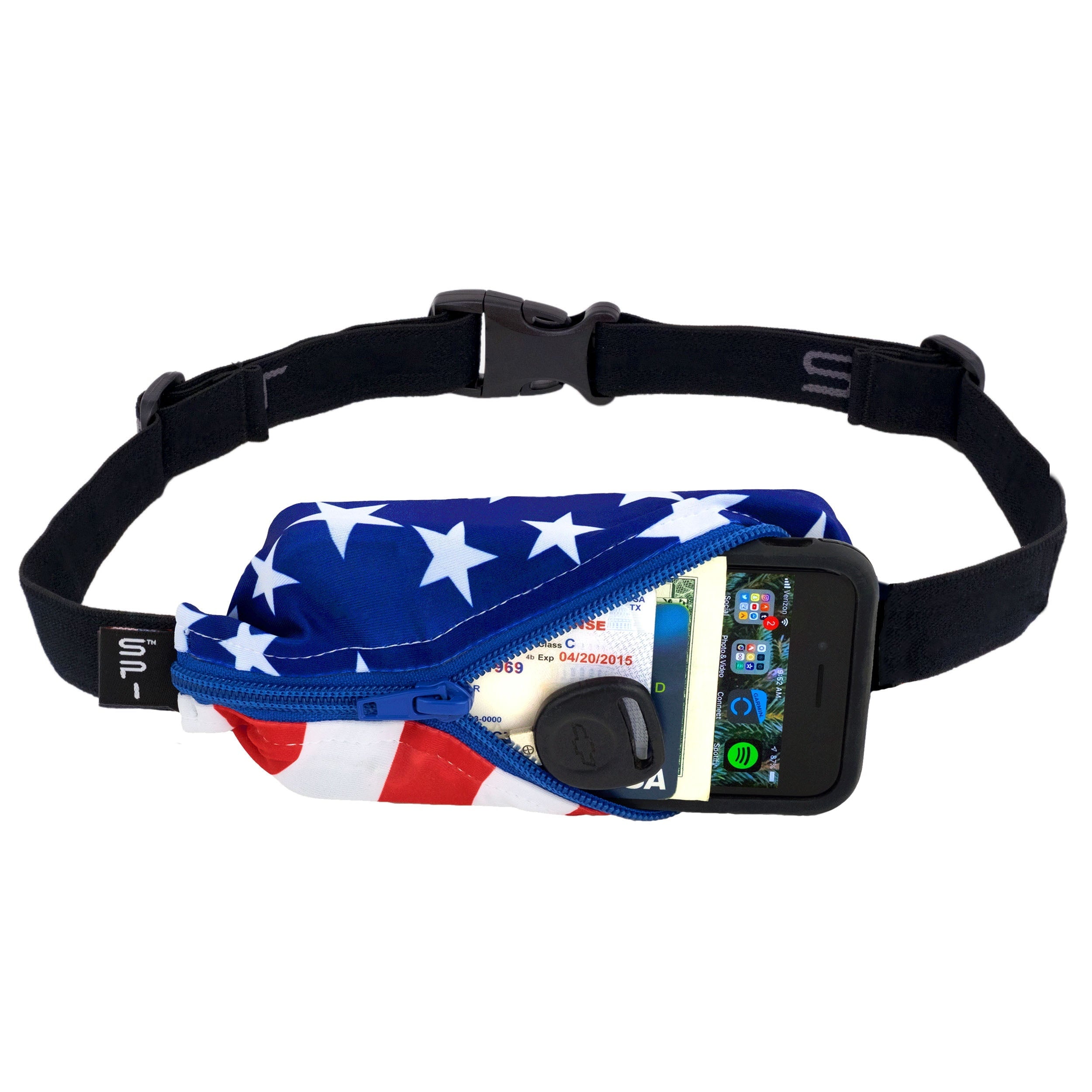 The SPIbelt: Expandable Sport Belt / Waist Pack, Size: One Size, Gender: Unisex