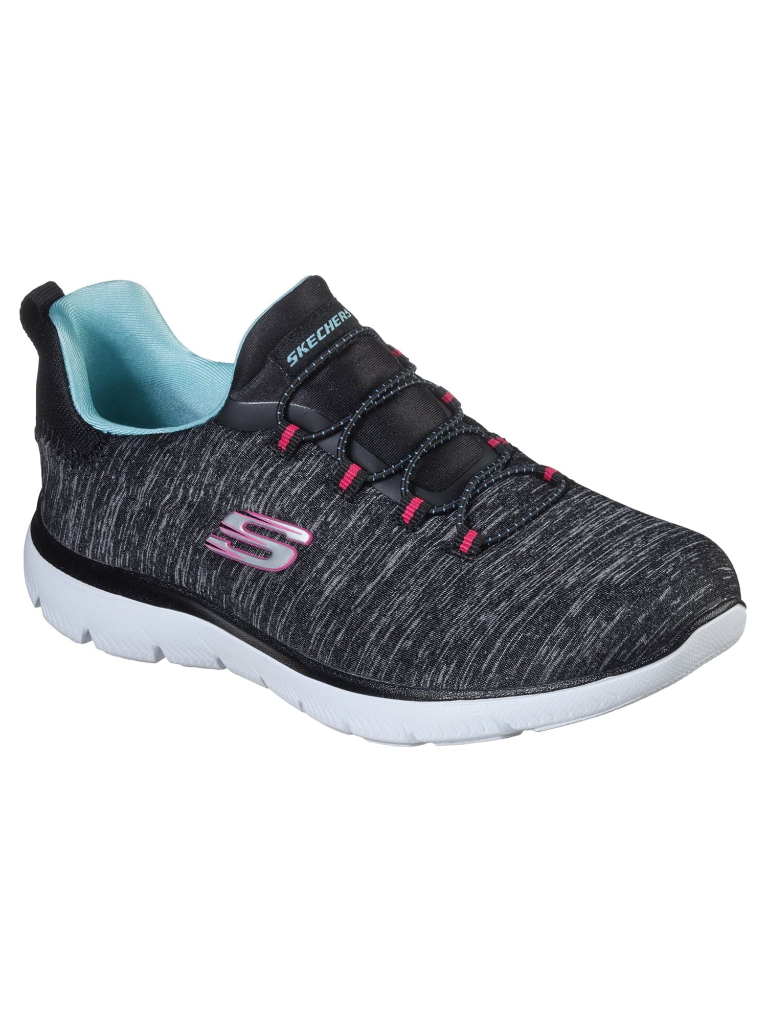 Skechers Women's SUMMITS-COOL CLASSIC Slip-On Athletic Sneaker, Wide Width Available