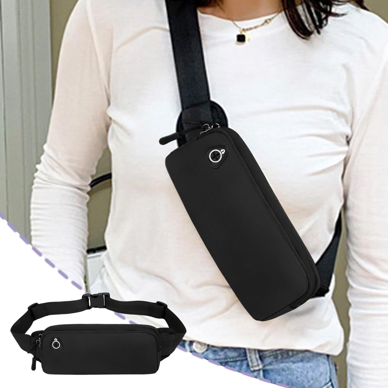 Slim Running Belt Fanny Pack for Men Women Running Phone Holder Runners Pouch Waist Pack Bag for Workout Money Belt Running Gear Accessories for Travel Hiking Running