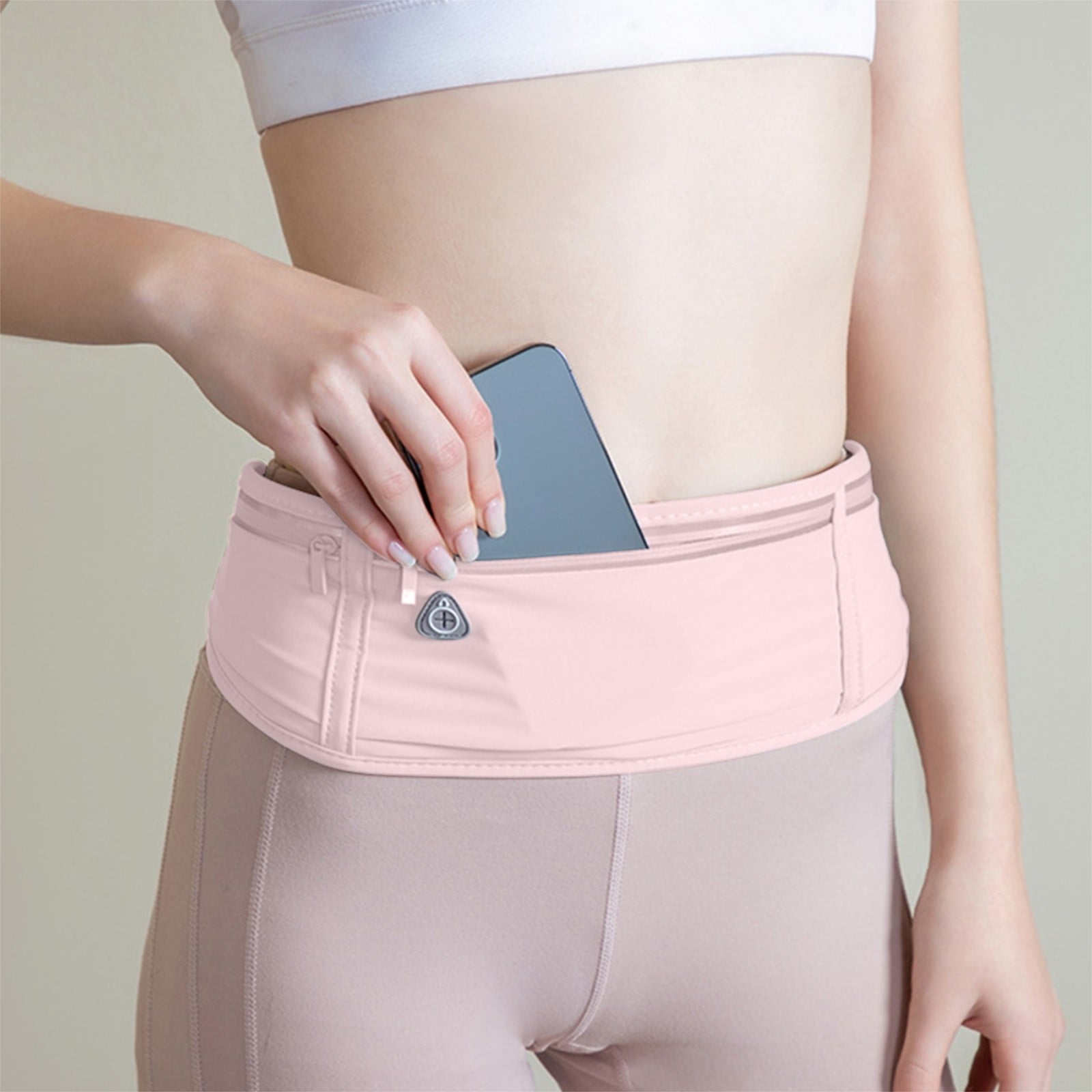 TaTaai Clearance 1Pcs Slim Running Belt Fanny Pack for Women & Men, Running Phone Holder Runners Belt Waist Pack Bag for Running Hiking Sports