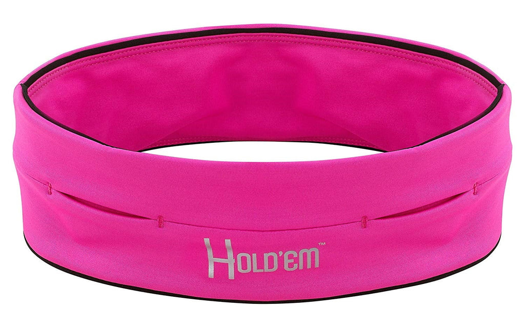 World Best Premium Hold'em Running Belt with Unique Pockets for Unisex Adult - Red