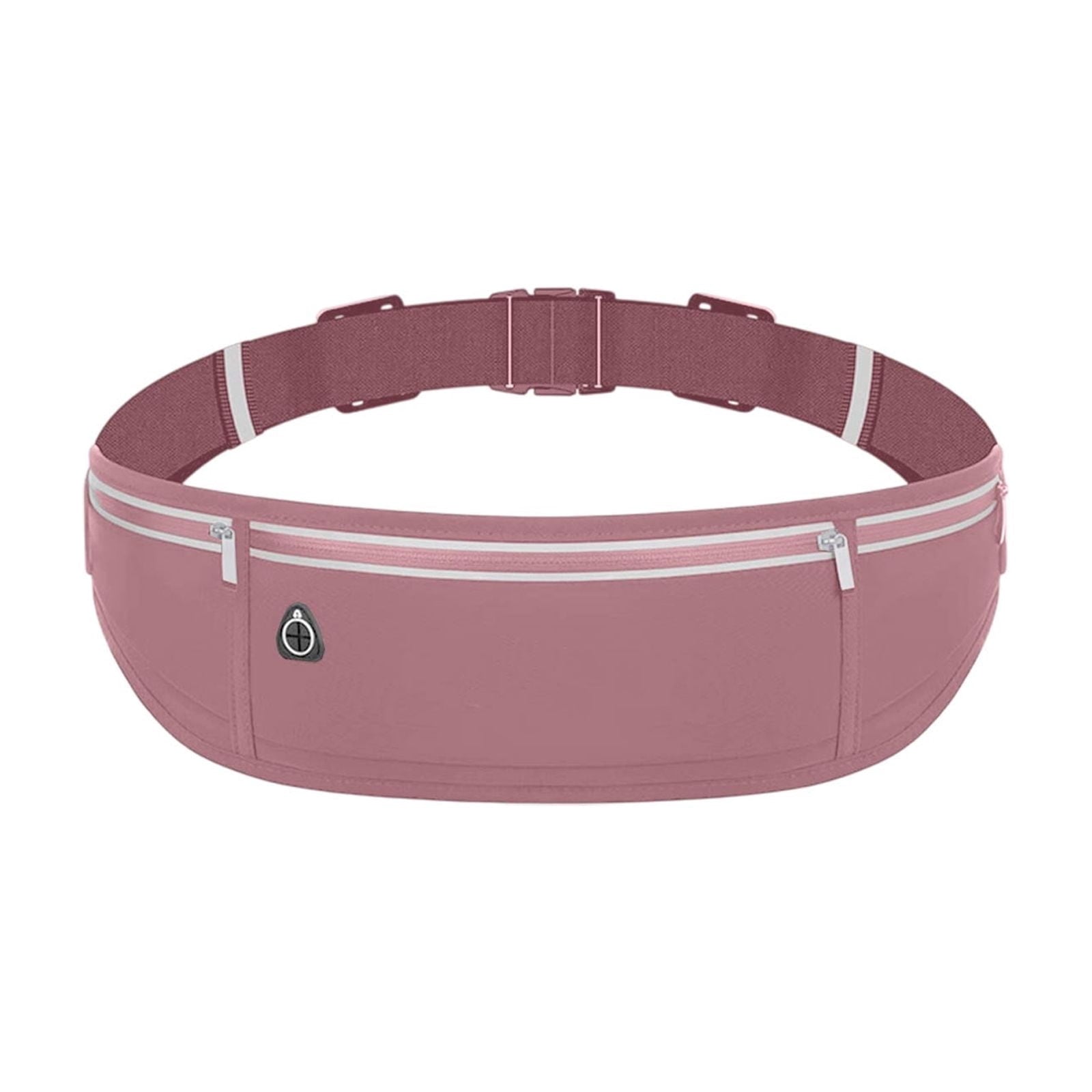 YFGEFTR Slim Running Belt, Workout Fanny Pack for Men Women, Runner Belt for Running Walking Cycling Camping Gym, Running Gear Accessories
