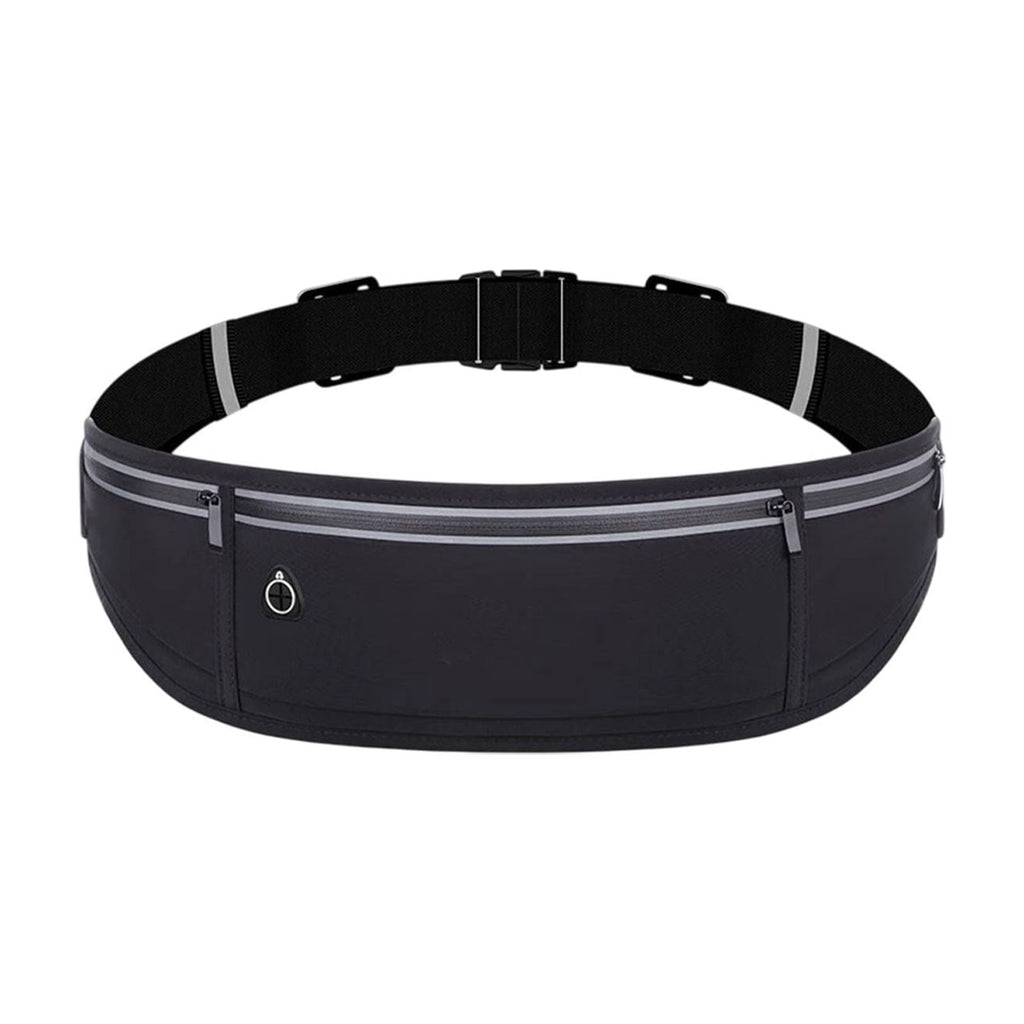 YFGEFTR Slim Running Belt, Workout Fanny Pack for Men Women, Runner Belt for Running Walking Cycling Camping Gym, Running Gear Accessories