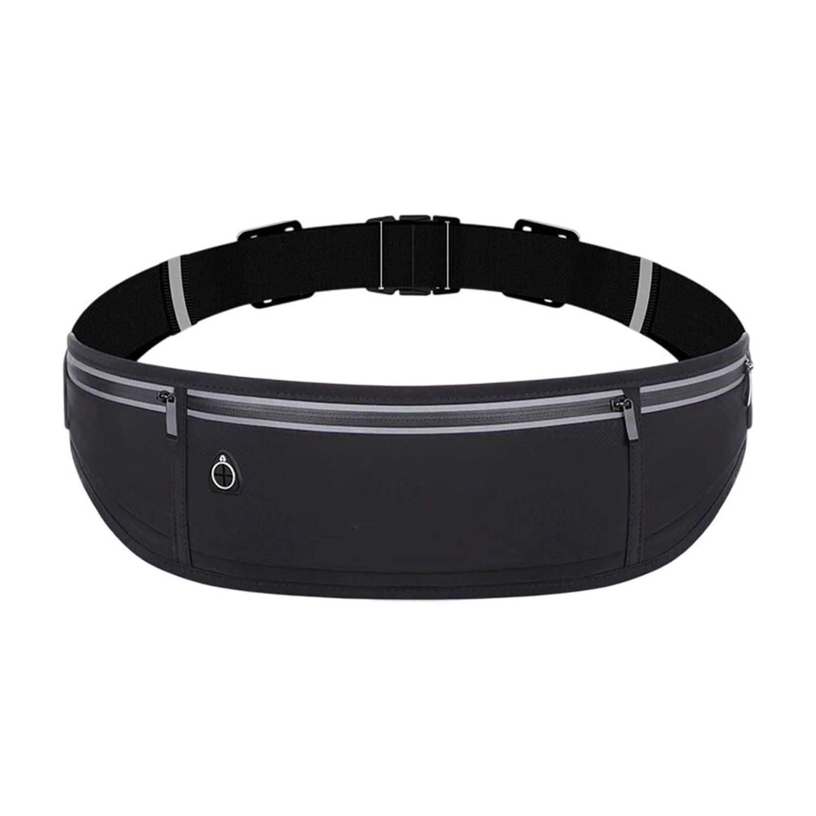 YFGEFTR Slim Running Belt, Workout Fanny Pack for Men Women, Runner Belt for Running Walking Cycling Camping Gym, Running Gear Accessories