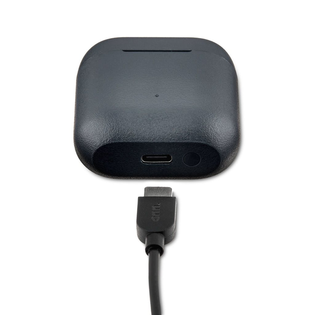 Onn Noise-Canceling Bluetooth Earphones with Microphones - Gray