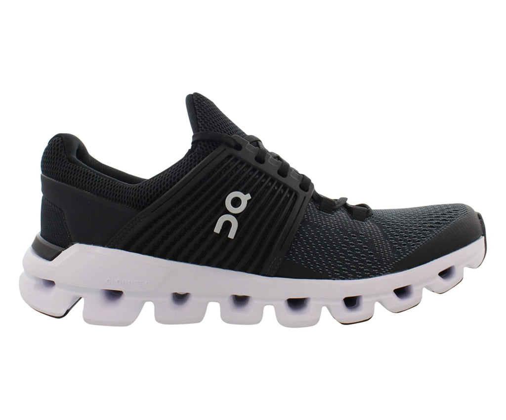On Running Women's Cloudswift Running Shoes, Black/Rock, 5 B(M) US