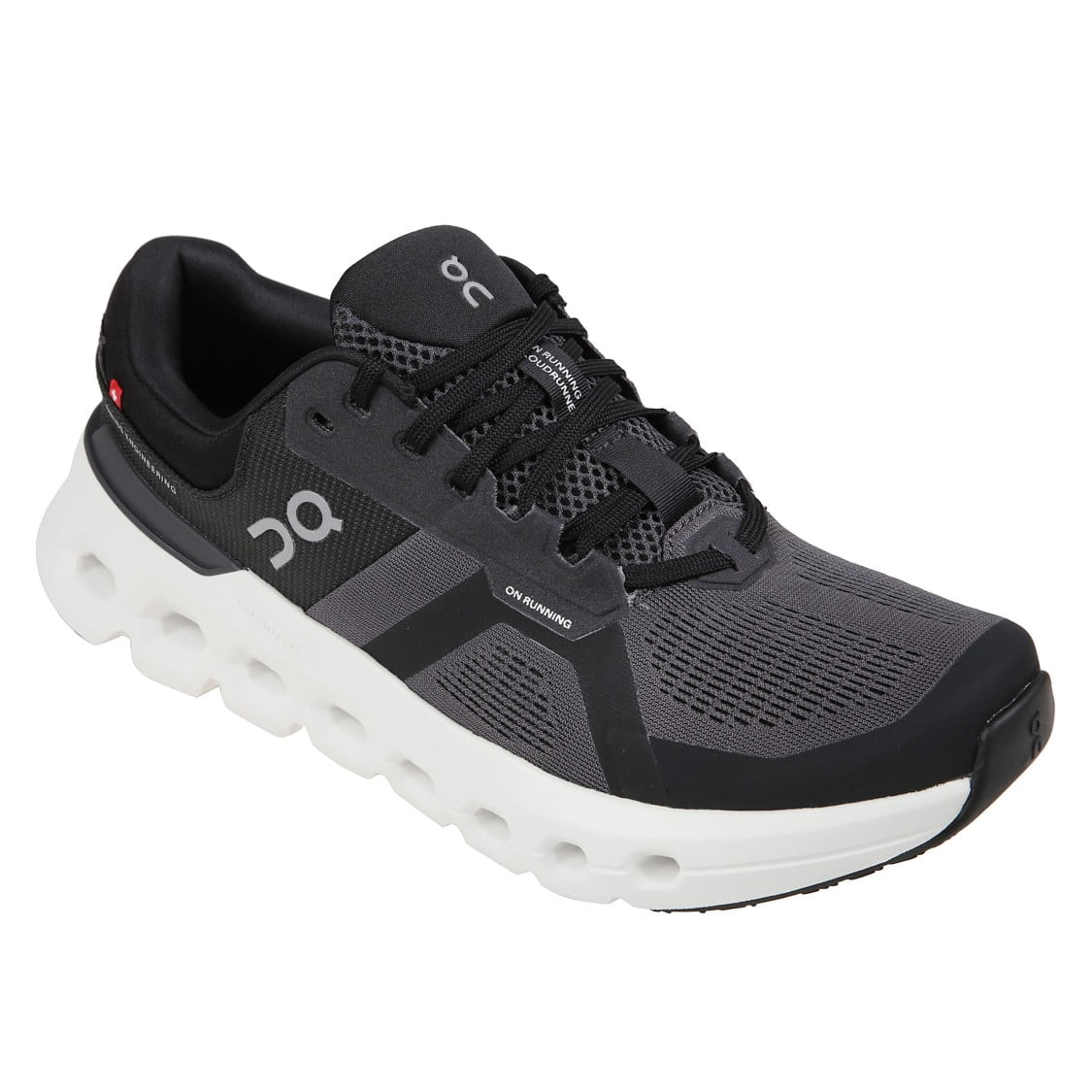 On Running Cloudrunner 2 Sneakers With Streamlined Silhouette Black (Men's)