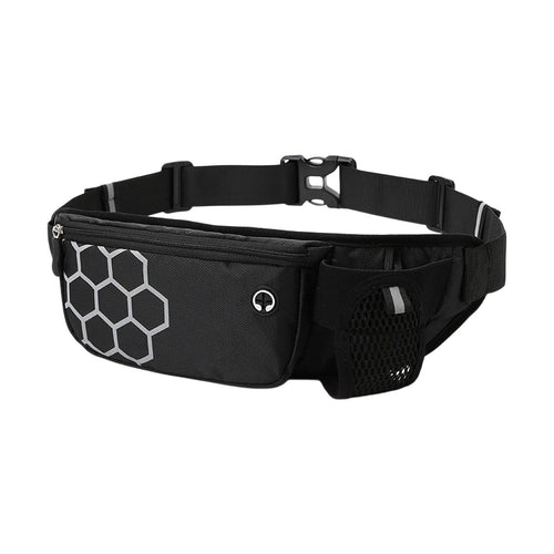 BRELIL 3Pcs Hydration Running Waist Pack, Unisex Water Bottle Belt for Marathon Training, Waterproof Lightweight Fitness Gear for Outdoor Sports Hiking Cycling Phone Holder