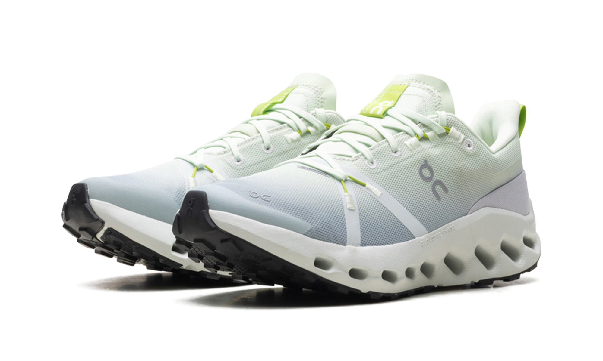 ON WOMENS Cloudsurfer Trail Waterproof Womens "Lima Mineral" 3WE10292850 3WE10292850 from Stadium Goods