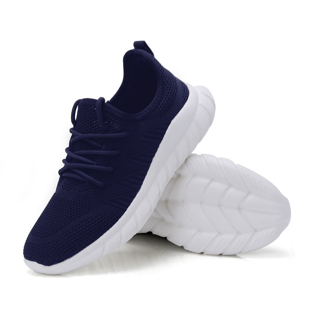 Ablanczoom Womens Sneakers Running Shoes Slip-on Fitness Sports Walking Tennis Flats
