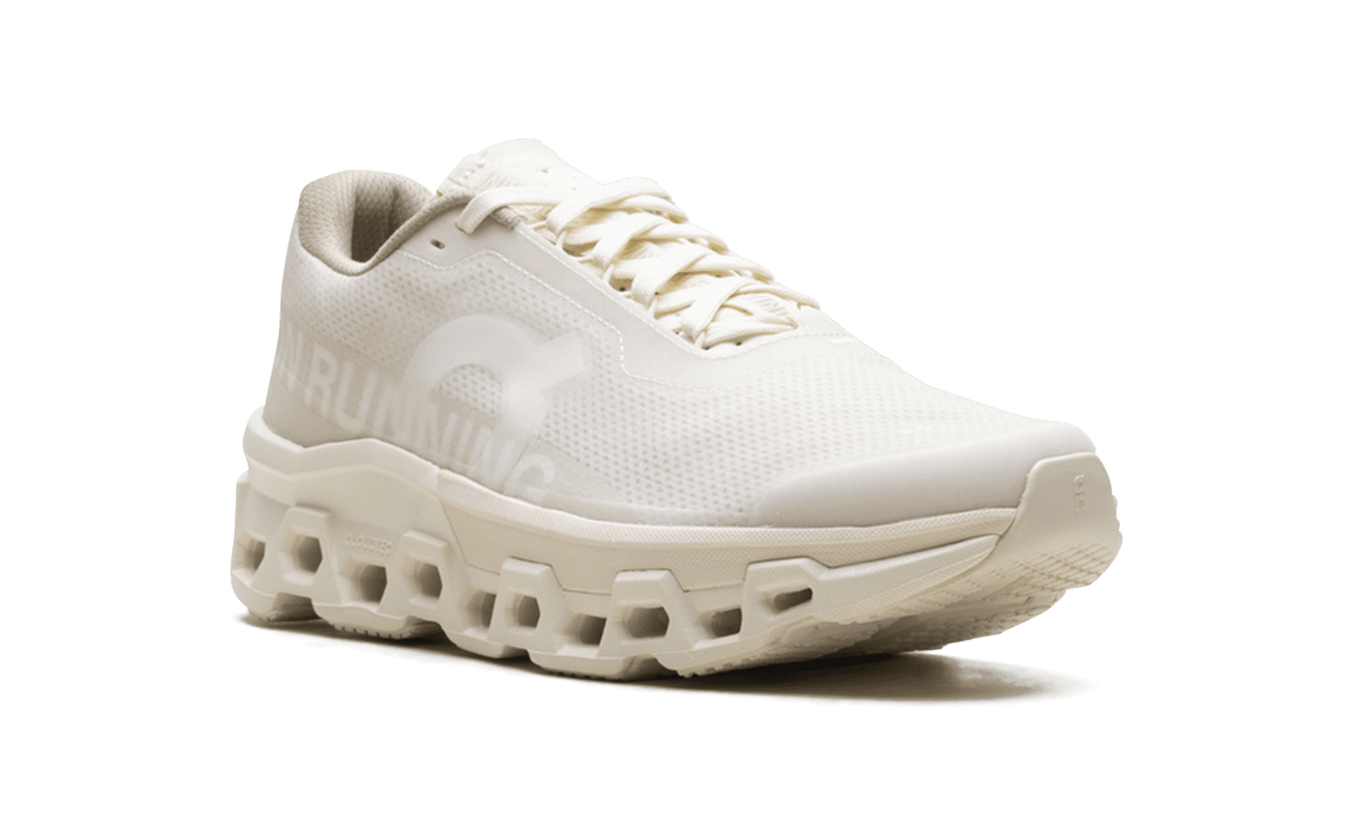 On MENS Cloudmonster 2 Invincible "Ivory/White" 3ME30491195 3ME30491195 from Stadium Goods
