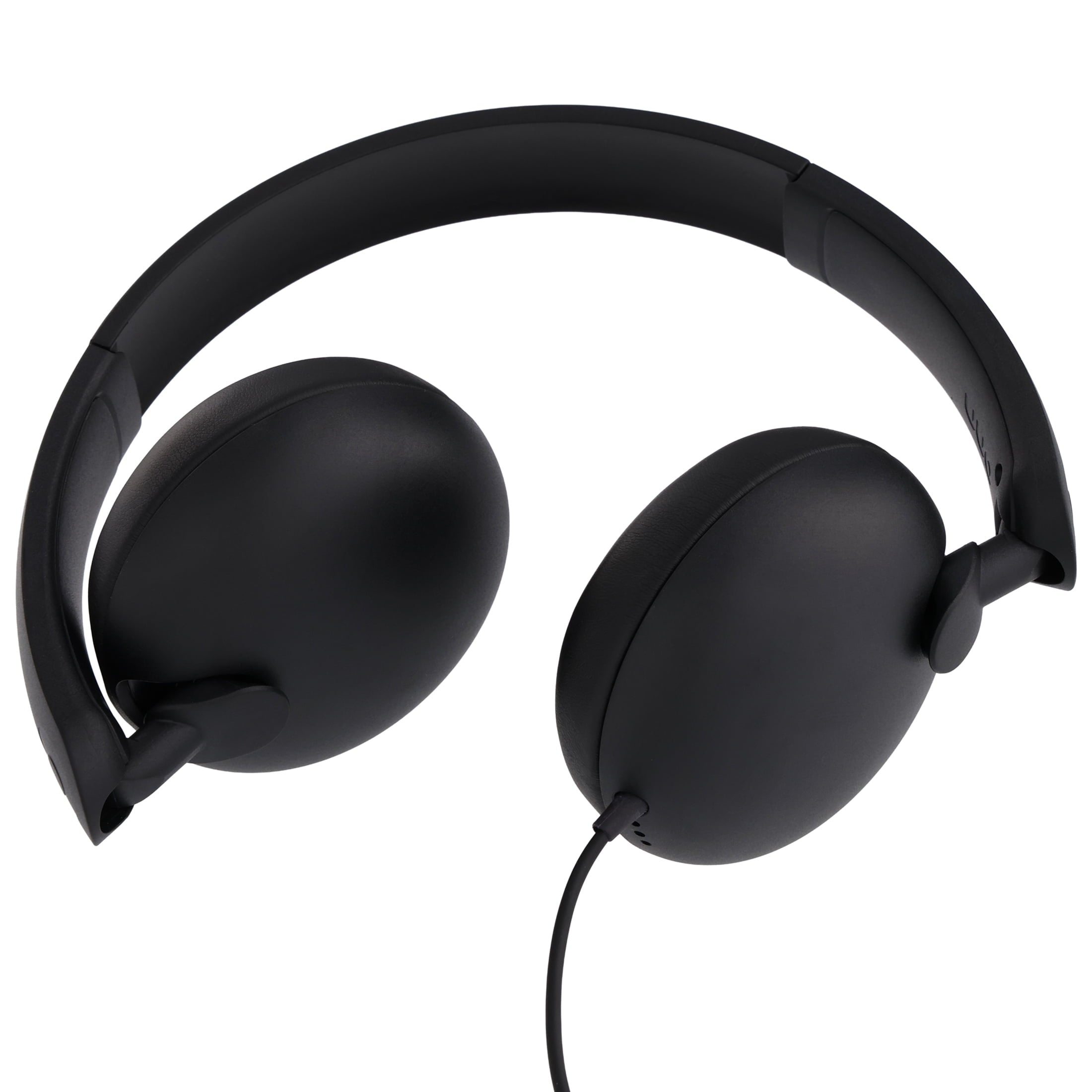 onn On-Ear USB-C Headphones, Black