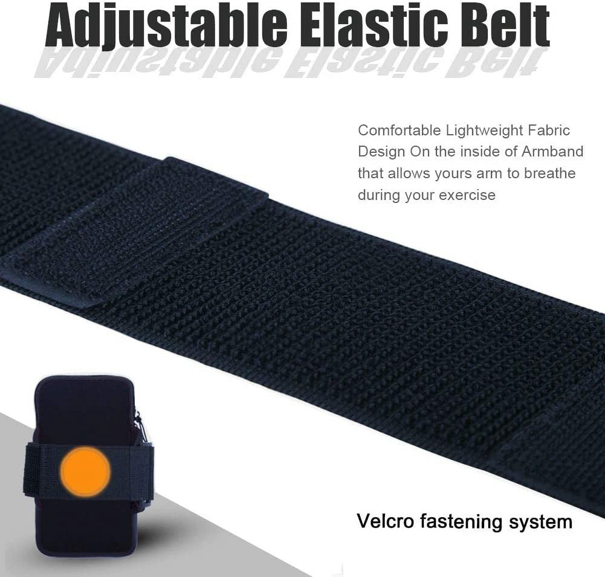 ZHANGHENG Universal 4-6.5 inch Running Armband Phone Case Holder High Quality Phone Bag Jogging Fitness Gym Arm Band Black