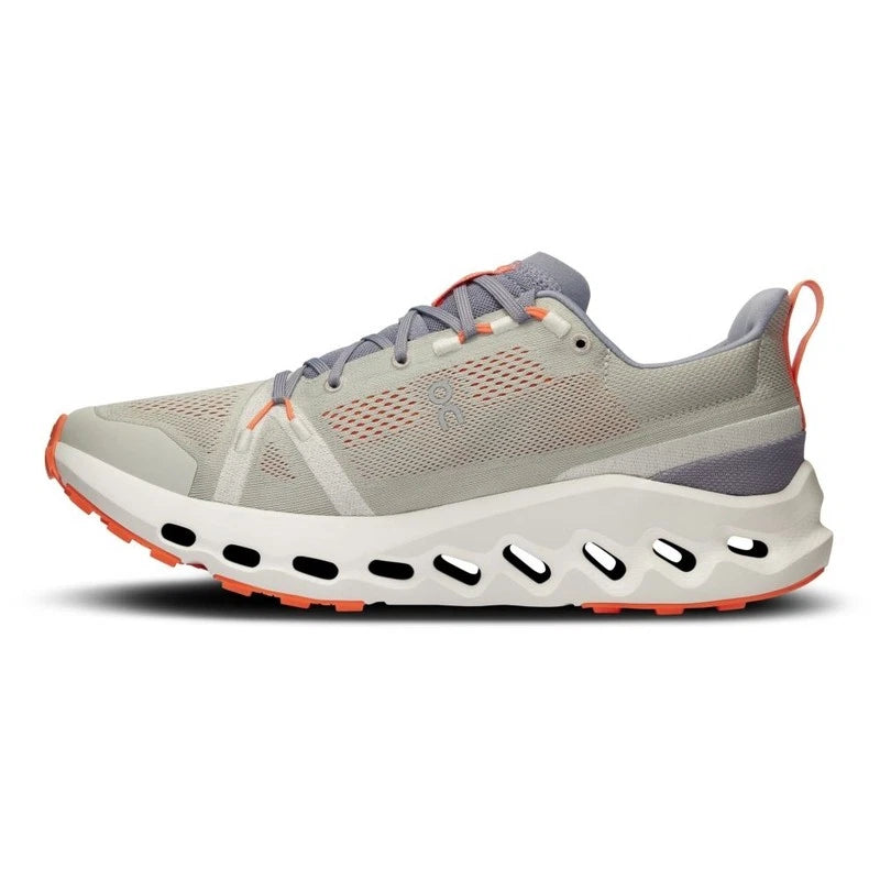 On Running Mens Cloudsurfer Trail 1 Running Shoes Grey Trainers
